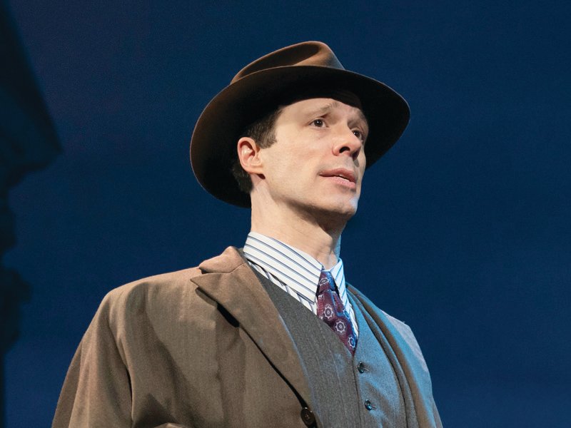 Laird Mackintosh as Henry Higgins. - (Photo courtesy of Broadway World by Joan Marcus)
